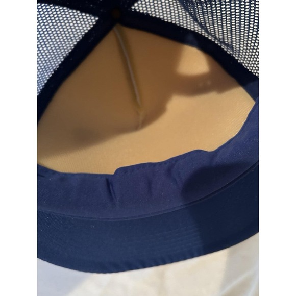 Willie Nelson & Family Texas Flag Mesh Trucker SnapBack Hat Blue Frank Bros 1982 - Picture 4 of 4